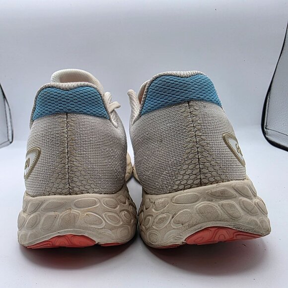 New Balance Fresh Foam 680v8 Womens Size 9.5 Shoes White Blue Lightweight - Picture 5 of 13
